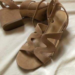 Nude Block Heels MK